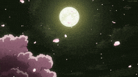 Cherry Blossom Night GIF