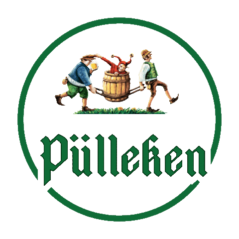 Logo Drinking Sticker by Pülleken