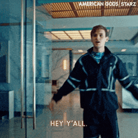 Whats Up Starz GIF by American Gods