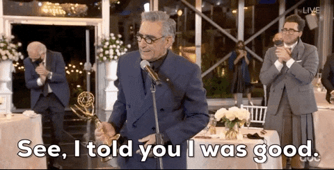 Eugene Levy Abc GIF by Emmys - Find & Share on GIPHY