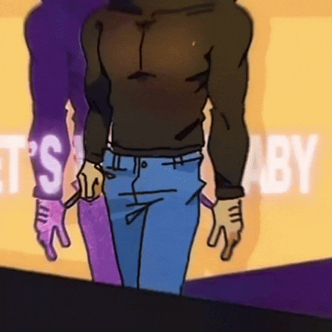Bunny Man Smirk GIF