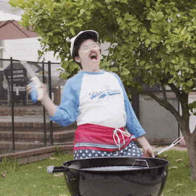 Grilling Independence Day GIF by Natalie Palamides - Find & Share on GIPHY