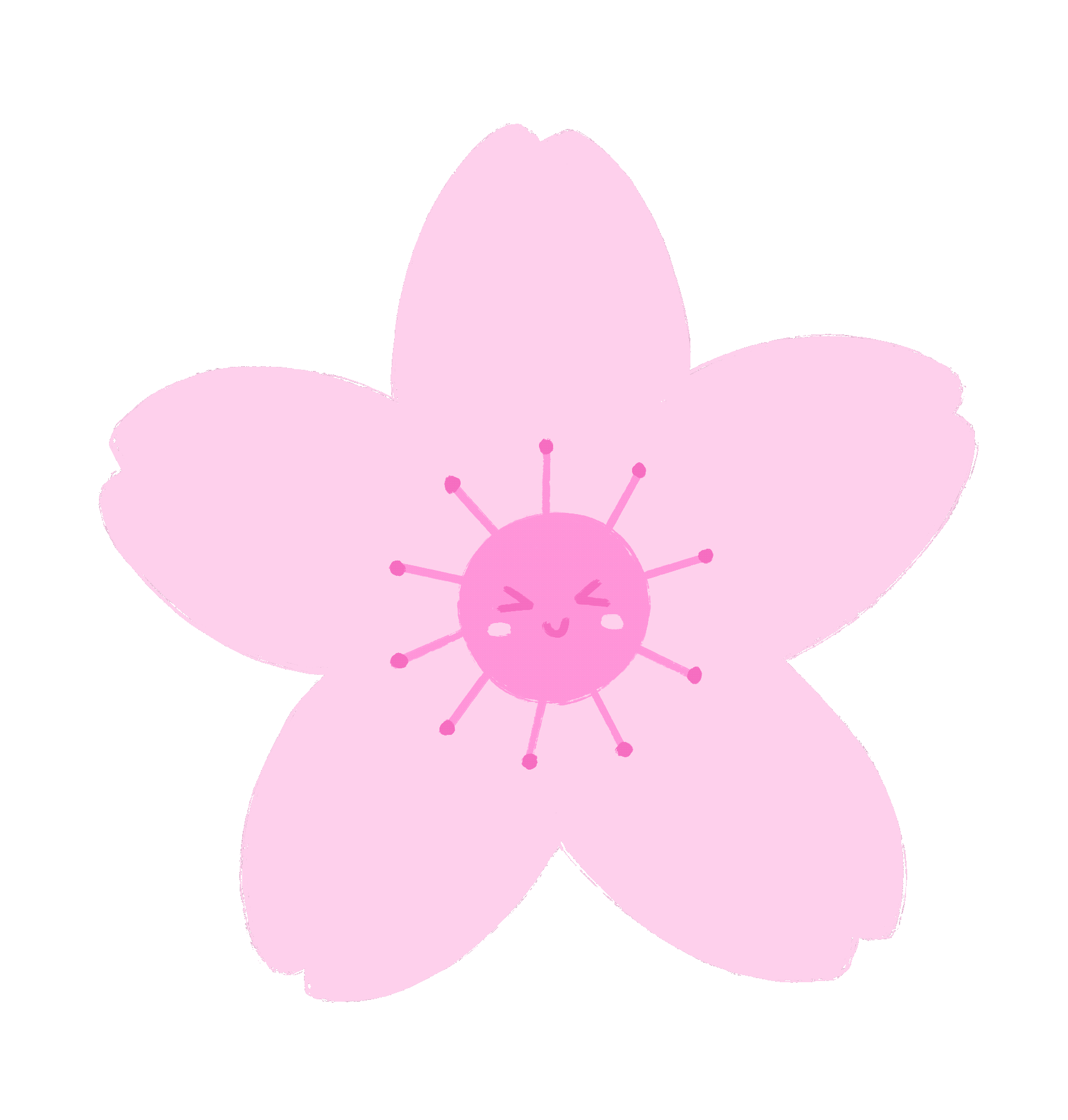 Cherry Blossom Flower Sticker for iOS & Android GIPHY