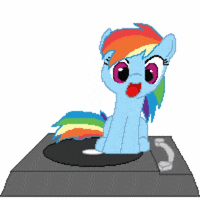 rainbow dash deal with it gif
