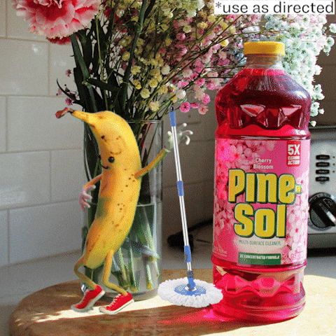 Banana Dancing GIF by Pine-Sol