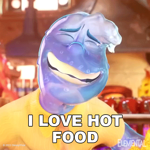 Spicy Food Love GIF by Disney Pixar