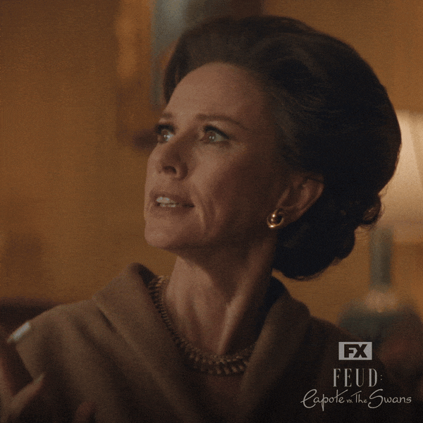 You Drive Me Crazy Wtf GIF by Feud: Capote vs. The Swans