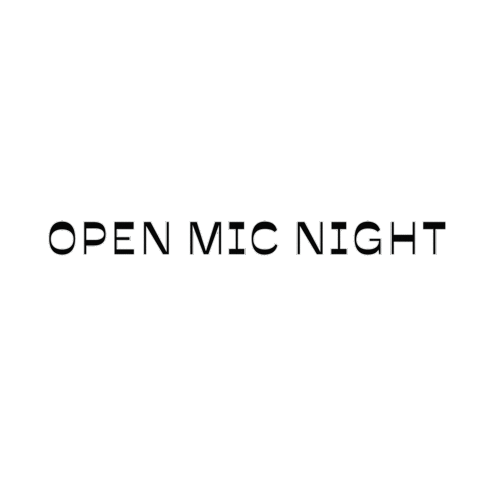 Open Mic Night Sticker by enchanted grdn