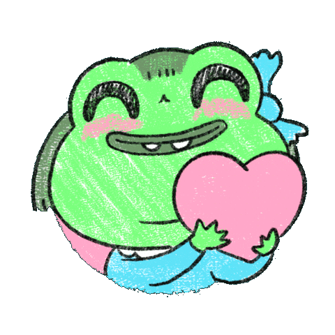 Animation Love Sticker