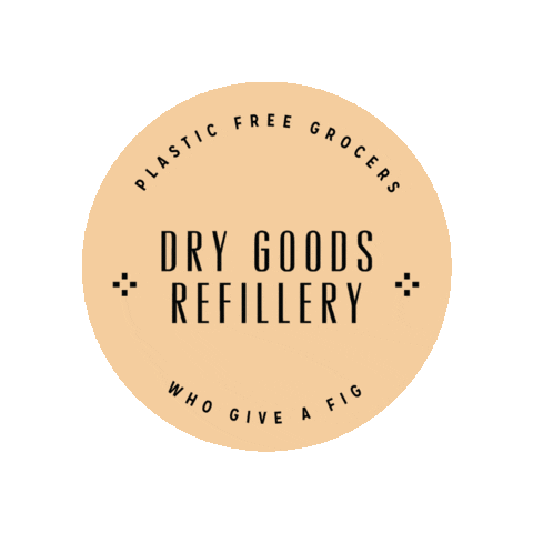 Dry Goods Refillery Sticker