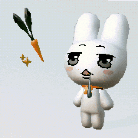 Excited Rabbit GIF