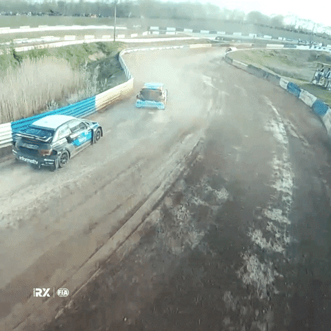Driving Never Give Up GIF by World RX - FIA World Rallycross Championship