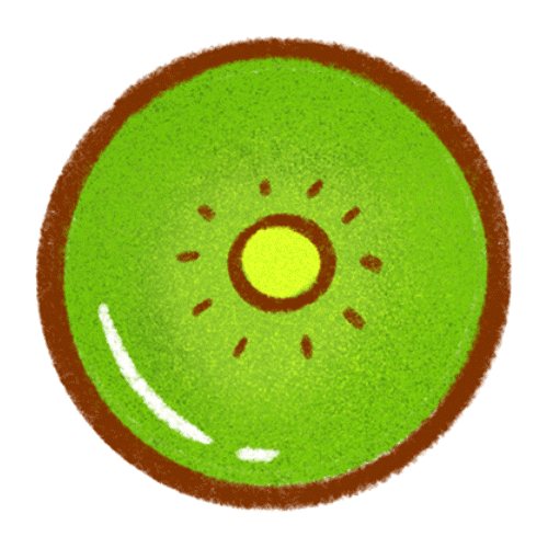 Summer Orange Sticker