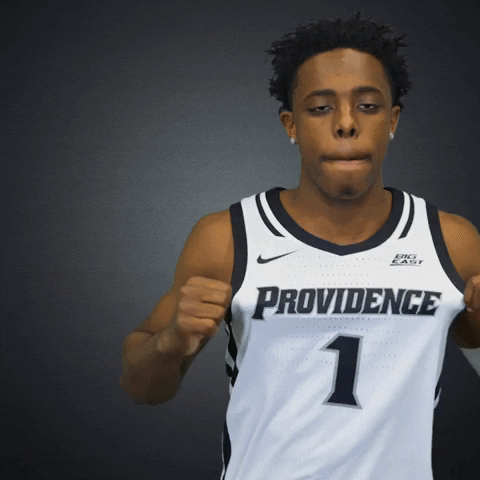Basketball Smile GIF by Providence Friars