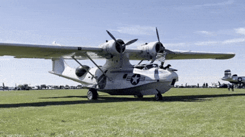 World War 2 Airplane GIF