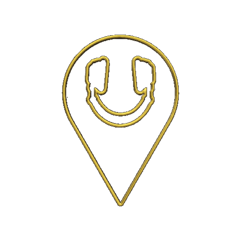 Gold Rotate Sticker by Nova Sound