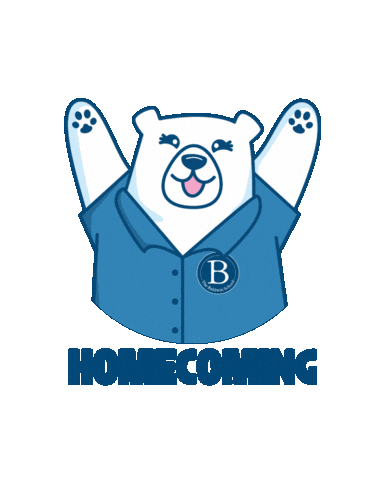 Polar Bears Homecoming Sticker by The Baldwin School