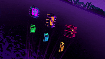 Game Arcade GIF by Blue Wizard