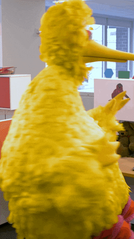 Big Bird Spinning GIF by Sesame Street