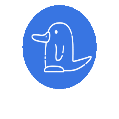 Ornitorrinco Digital Sticker