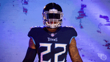 Flexing Derrick Henry GIF by Tennessee Titans