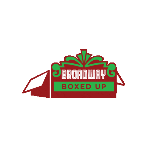 Broadway Boxed up Sticker