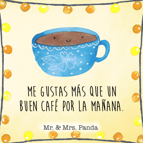 Cafe Felicidad GIF by Mr. & Mrs. Panda