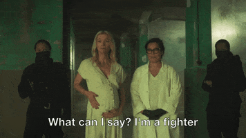What Can I Say Im A Fighter GIF by Creamerie