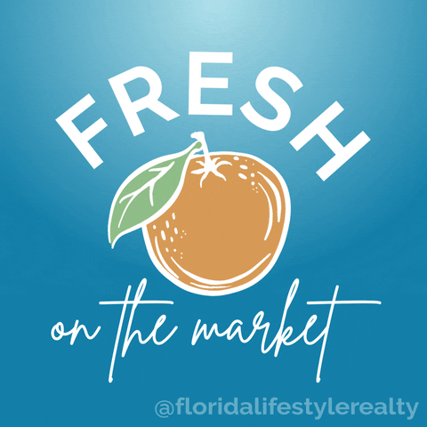 Orange On The Market GIF by Florida Lifestyle Realty