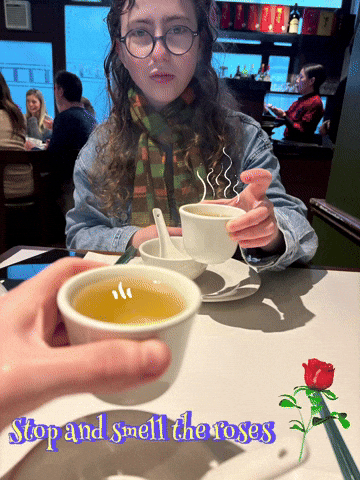 Stop And Smell The Roses GIF