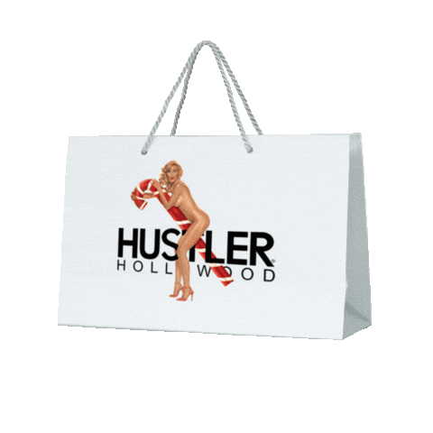 Hustler Hollywood Sticker