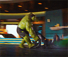 angry the hulk GIF