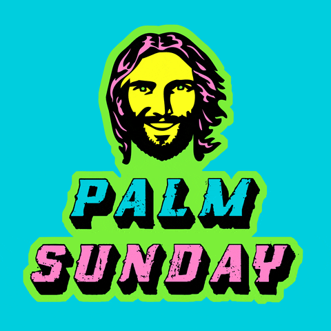 Palm Sunday Jesus GIF by GIPHY Studios 2023