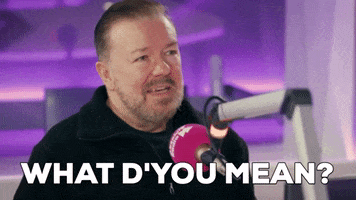 Ricky Gervais What GIF by AbsoluteRadio