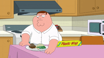 Peter Griffin Saran Wrap GIF by Family Guy