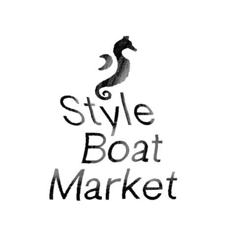 Style Boat Market Sticker