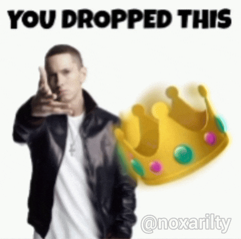 Crown Drop GIF