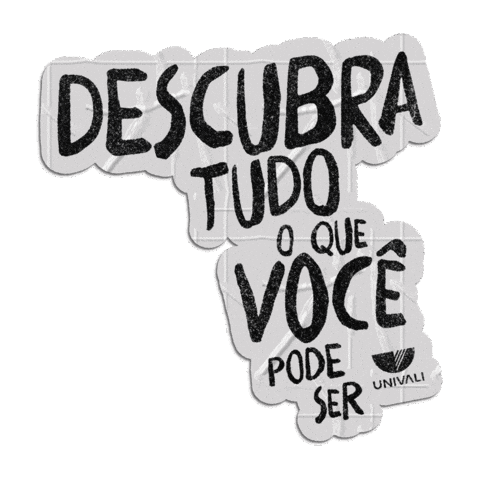 Opa Sticker by Universidade do Vale do Itajaí - Univali