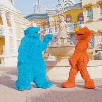 Sesame Street Clap GIF by PortAventuraWorld