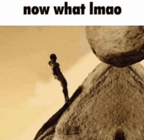 Pushing Now What GIF