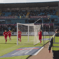 Goal Celebrate GIF by Leyton Orient FC