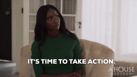 Do It Now Stand Up GIF by UMC - Stream Black Better - Find & Share on GIPHY