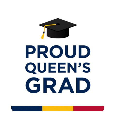 Congrats Graduation Sticker by Queen's University