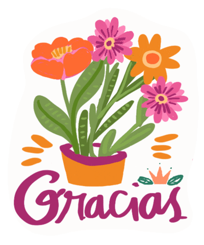 Gracias Agradecer Sticker by Ilustrisima