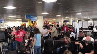 Crowds Flock to Arizona's Sky Harbor International Airport Ahead of Thanksgiving