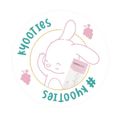 Happy Rabbit Sticker by Hydrokyoot