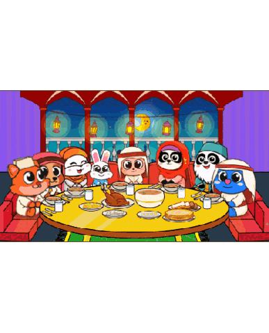 Ramadan Eid Sticker by Tiny Minies