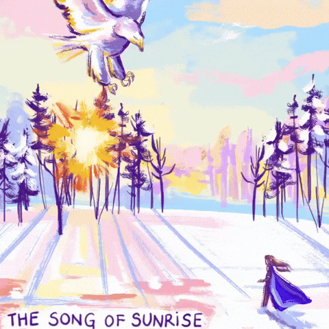 Winter Sun Morning GIF