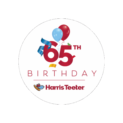 Happy Birthday Sticker by Harris Teeter
