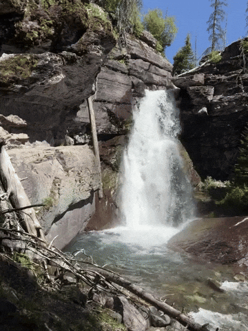 River Waterfall GIF